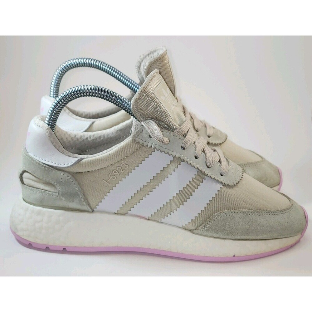 Adidas Marathon Runner Shoes Women's Size 6 Crystal White Sneaker B37973